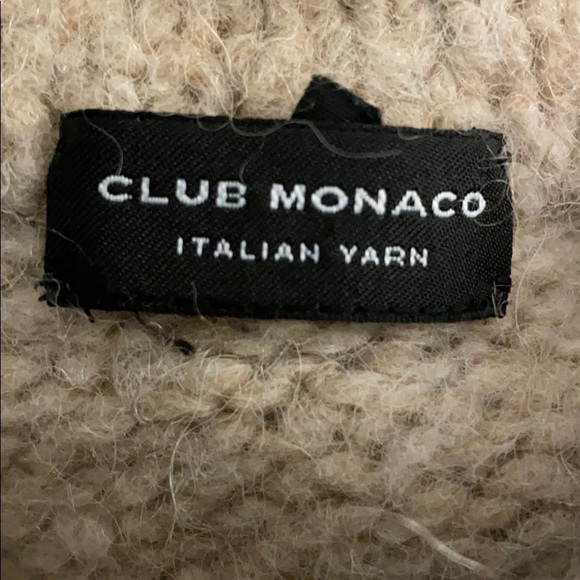 Club Monaco Tan Sweater Tunic Dress - Picture 3 of 3